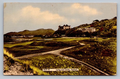 Postcard wales harlech - wales,