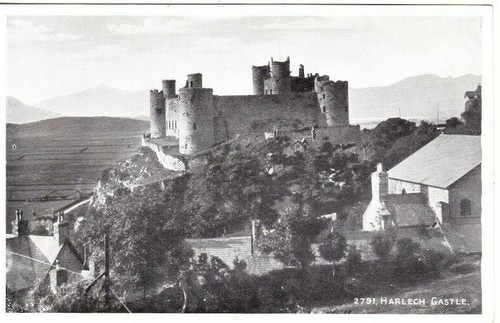 Harlech the castle - , b&w