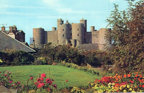 Wales postcard harlech - wales,