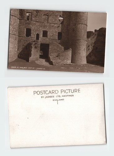 Vintage picture harlech castle - vintage,