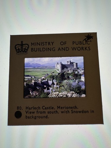 Slide harlech castle view - slide,