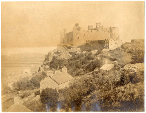 Wales harlech castle vintage - ,
