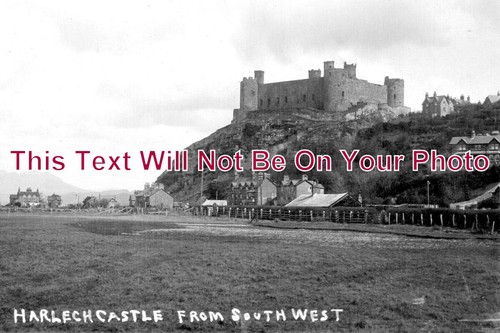 2862 harlech castle - wl,