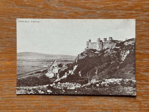 Vintage harlech castle - harlech,