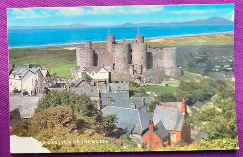 Harlech castle and the morfa - castle,