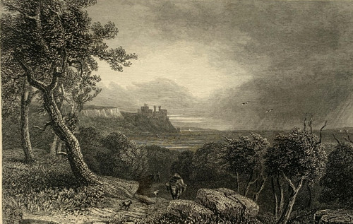 Harlech castle wales - castle, in