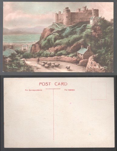 Harlech castle merionethshire - castle,
