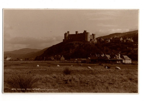 Harlech from the - from, golf