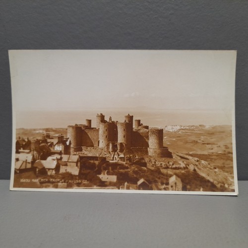 Vintage harlech castle - harlech,