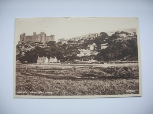 Harlech golf course and - harlech,