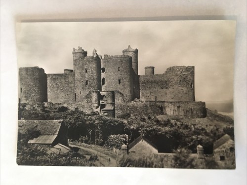 Castello harlech cartolina - di,