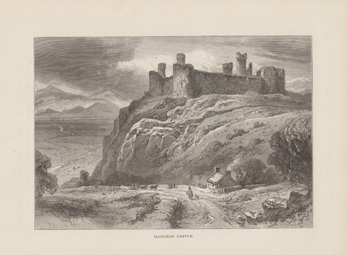 Harlech castle gwynedd - harlech,