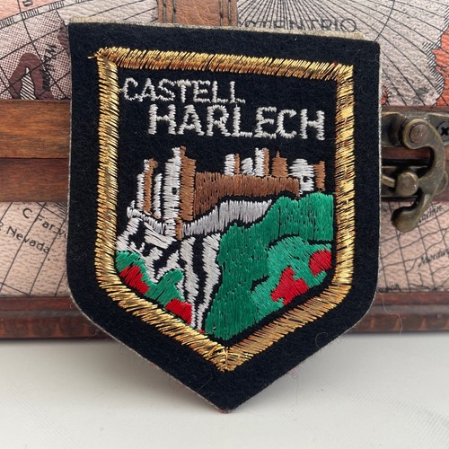 Vintage patch castell harlech - vintage,