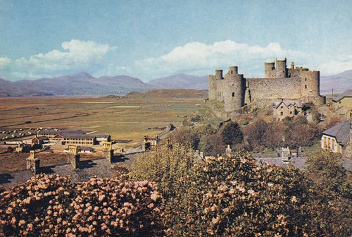 Harlech castle - castle, ~