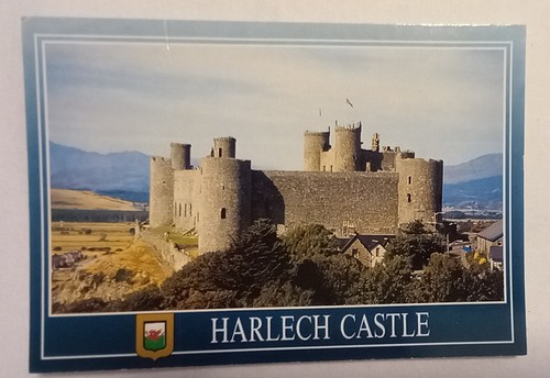Cartolina postale harlech - cartolina,